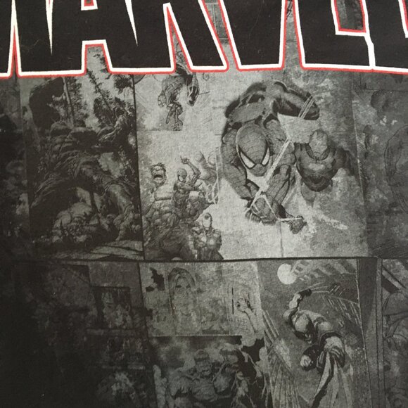 Marvel Spiderman T Shirt Mens Small S Black Short Sleeve Universal Studios - Picture 5 of 10